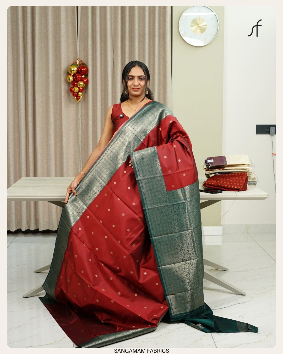 SEMI SOFT SILK BANARASI SAREE
