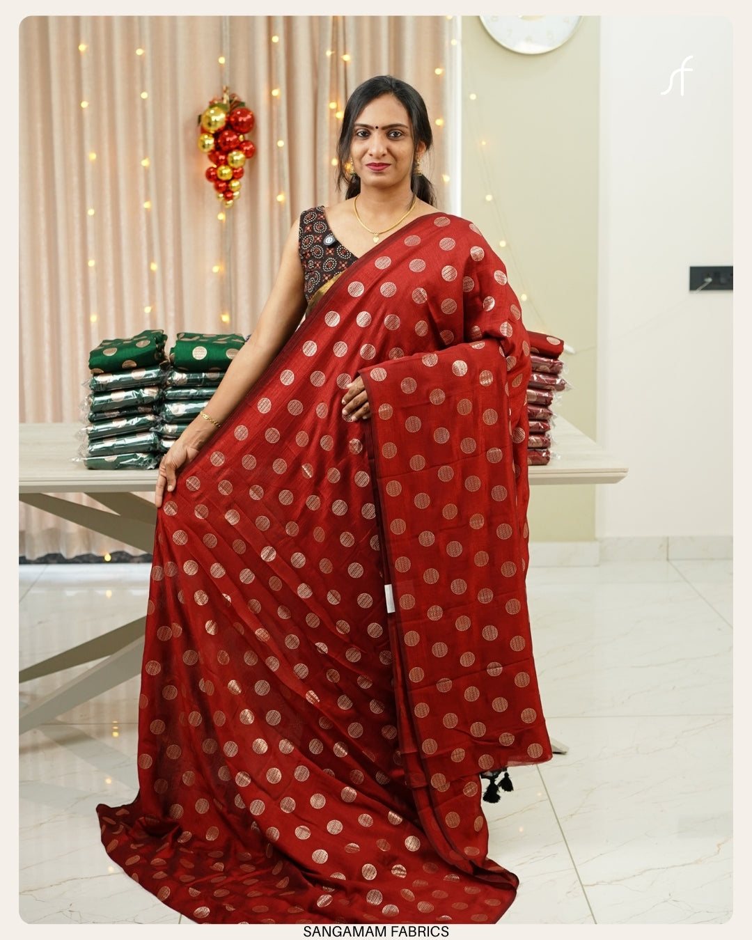 KASHMIR SILK BUTTA SAREE