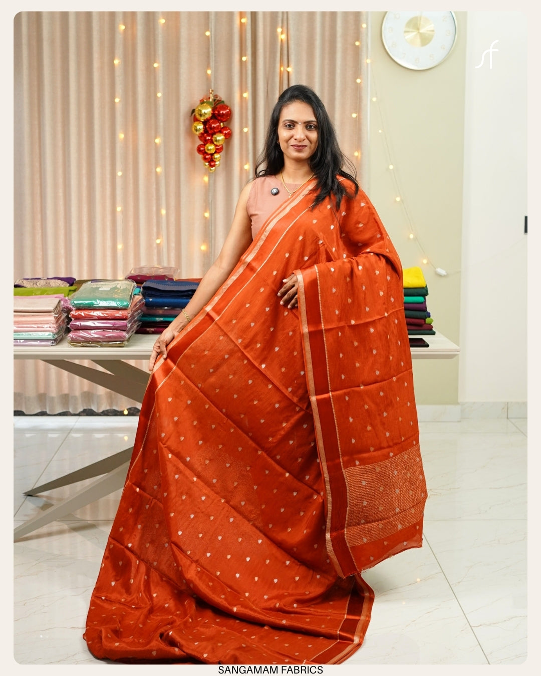 VISCOSE CREPE SILK SAREE