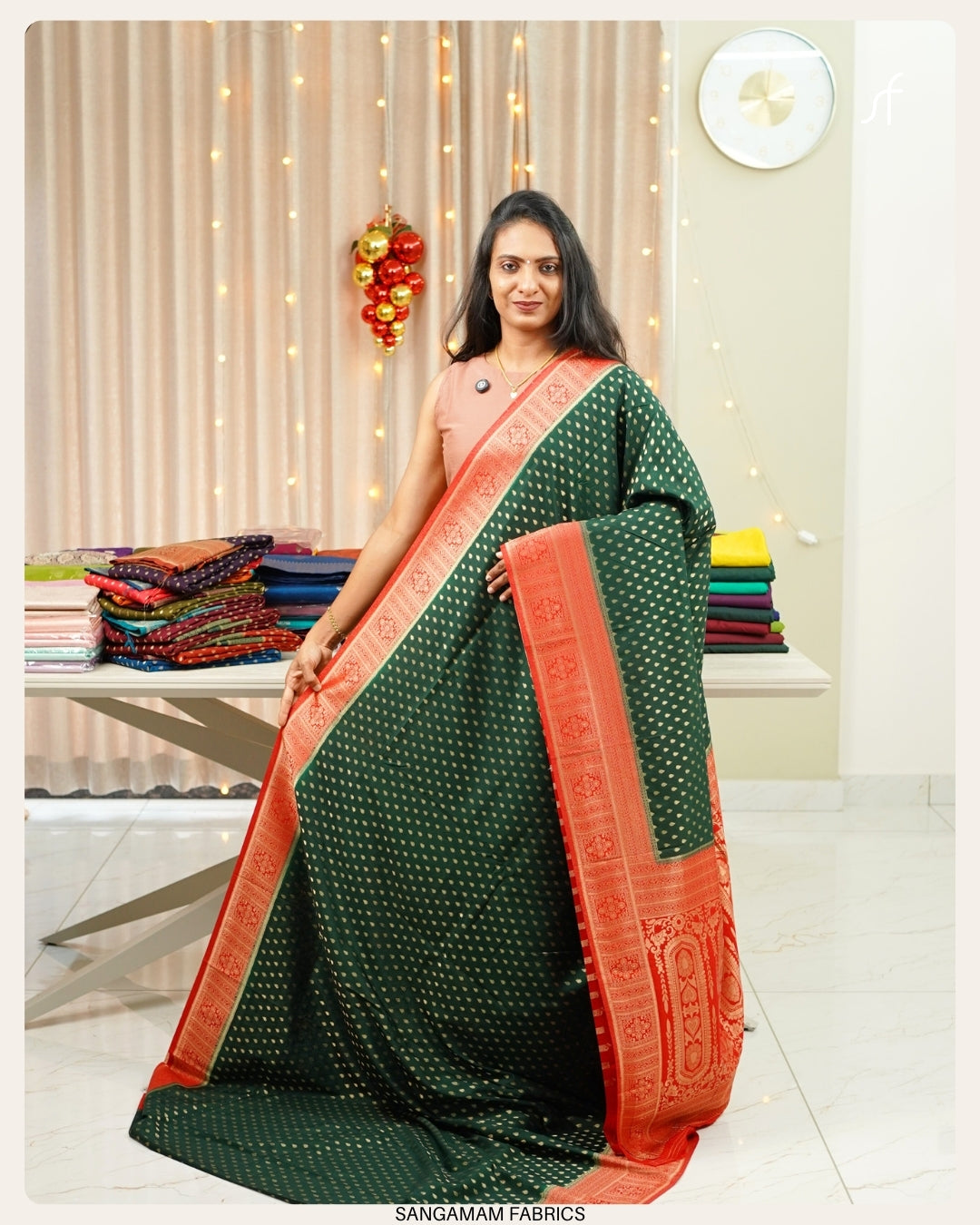 CONTRAST COMBINATION BANARASI SAREE