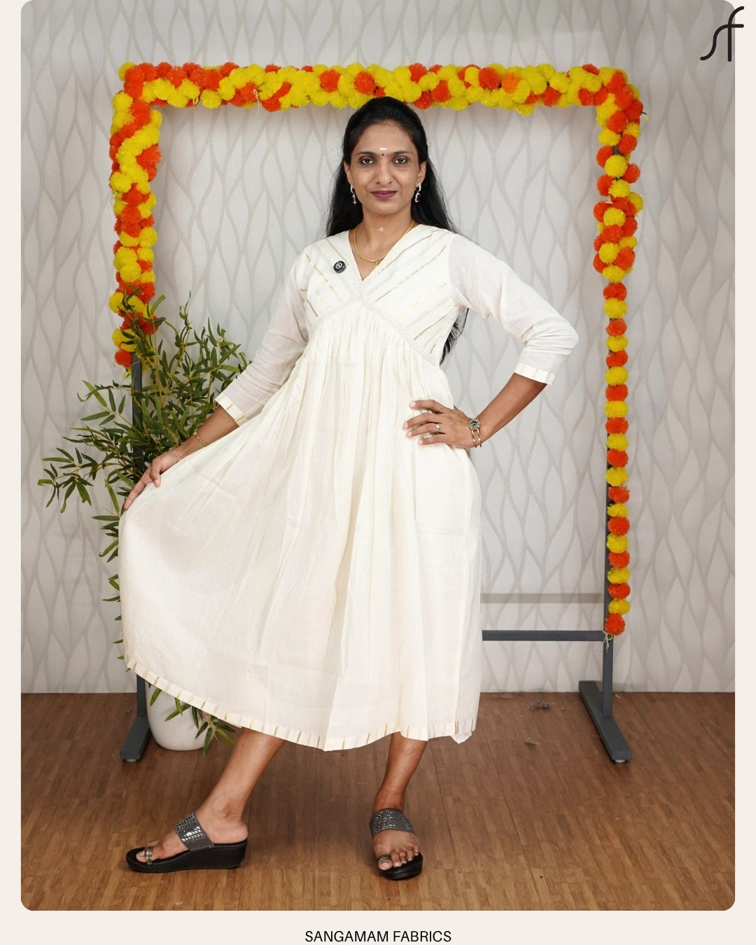 ALIA CUT ALINE DRESS