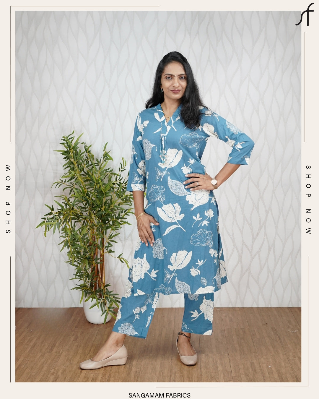 FLORAL PRINTED CO-ORD SET