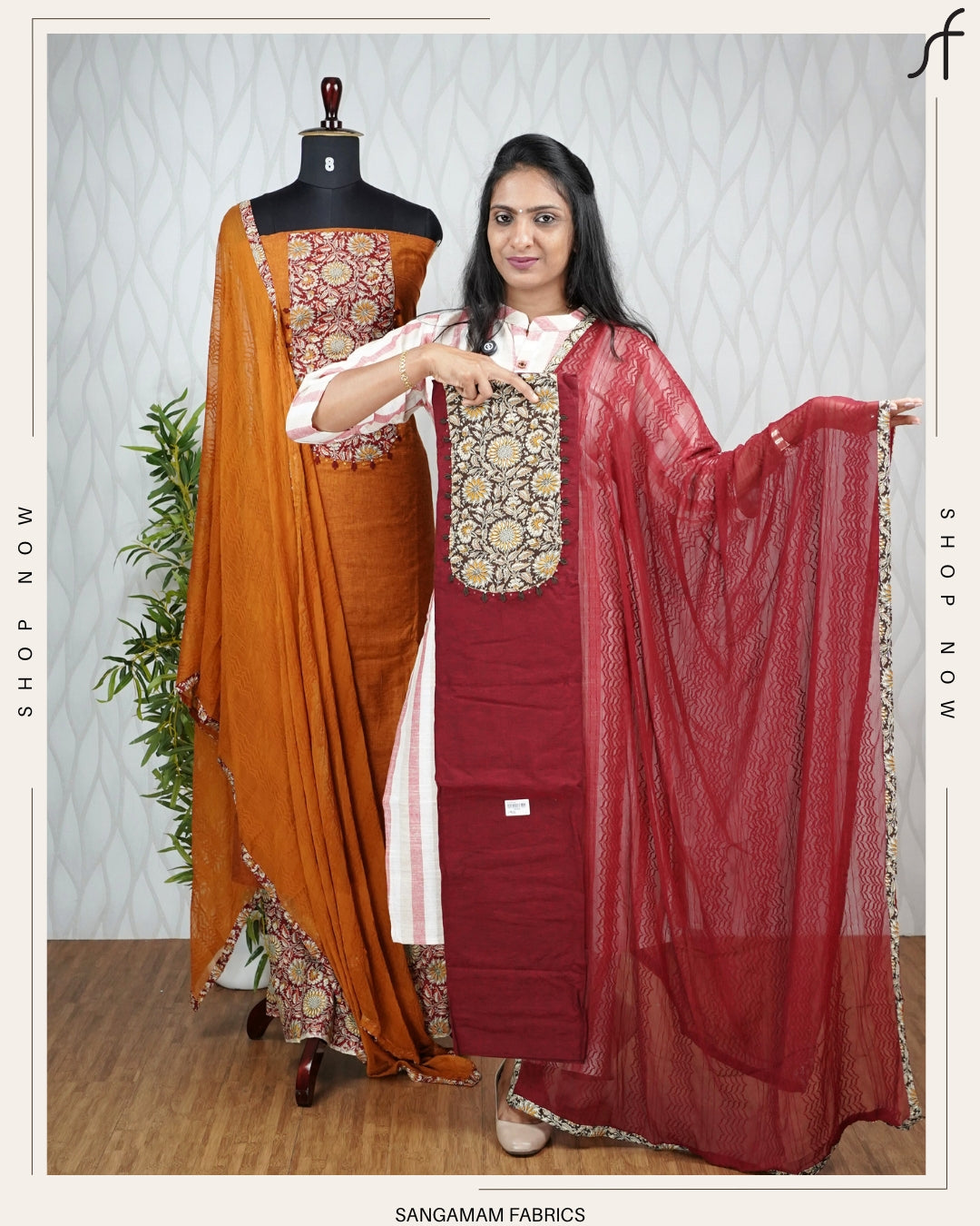 KALAMKARI DETAILED SALWAR SUIT