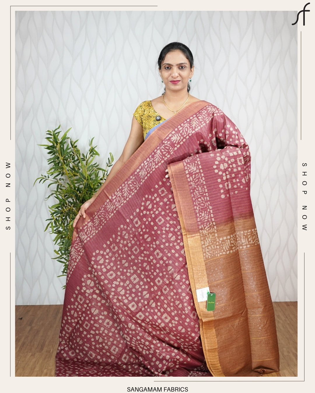 SEMI TUSSAR SILK SAREE