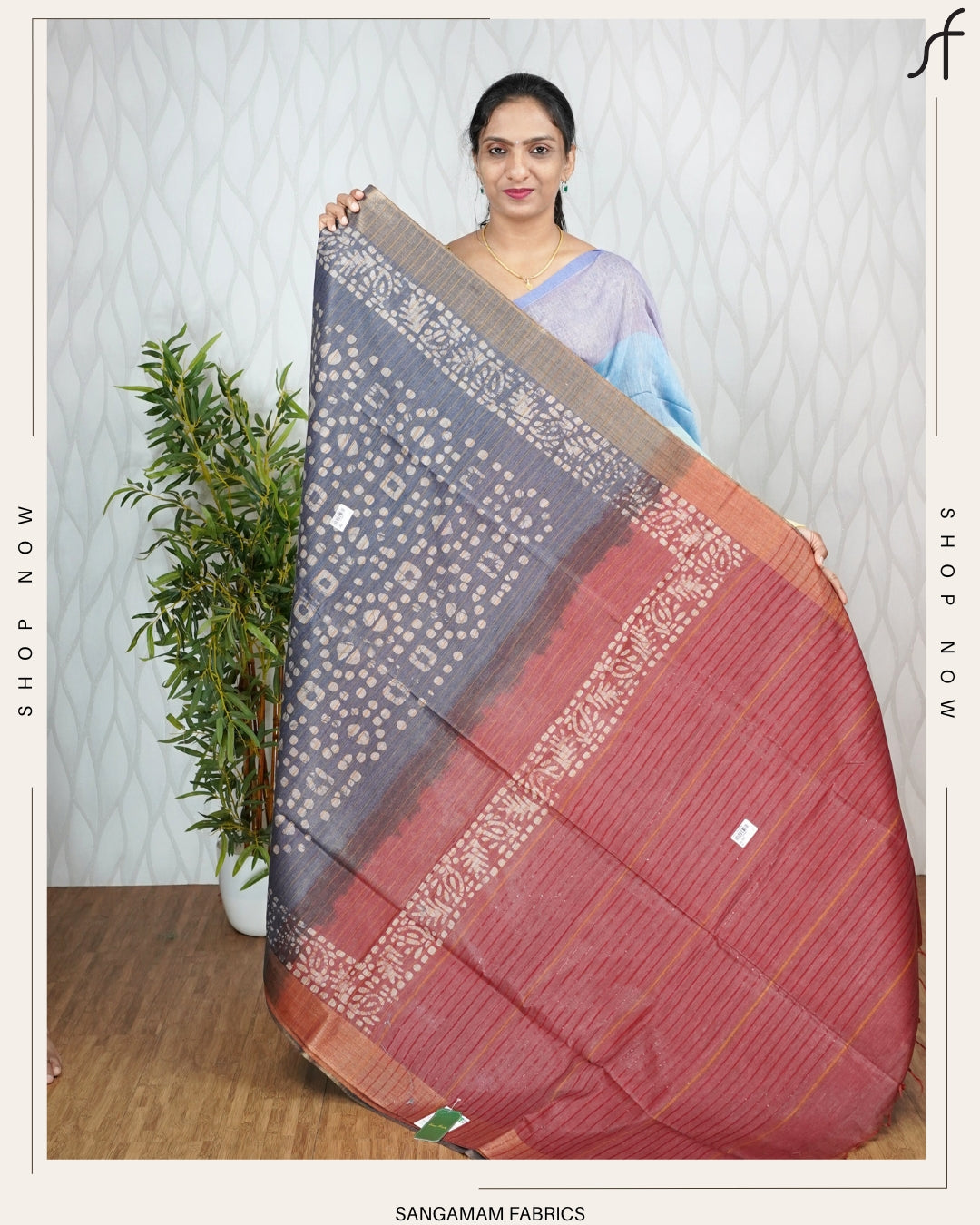 SEMI TUSSAR SILK SAREE