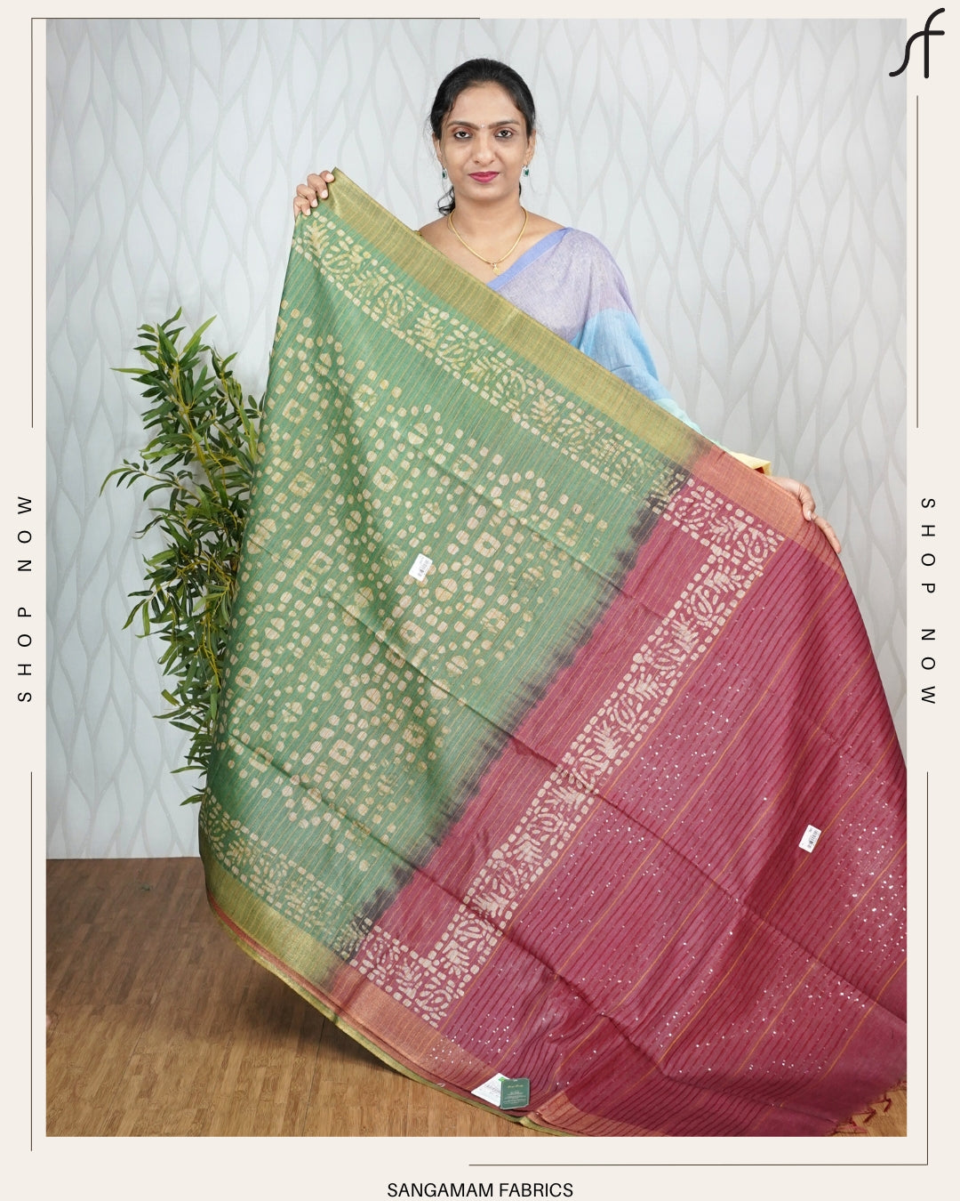 SEMI TUSSAR SILK SAREE