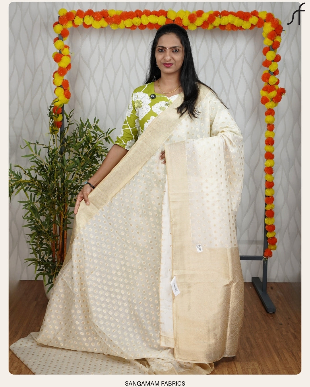 BANARASI ORGANZA SAREE
