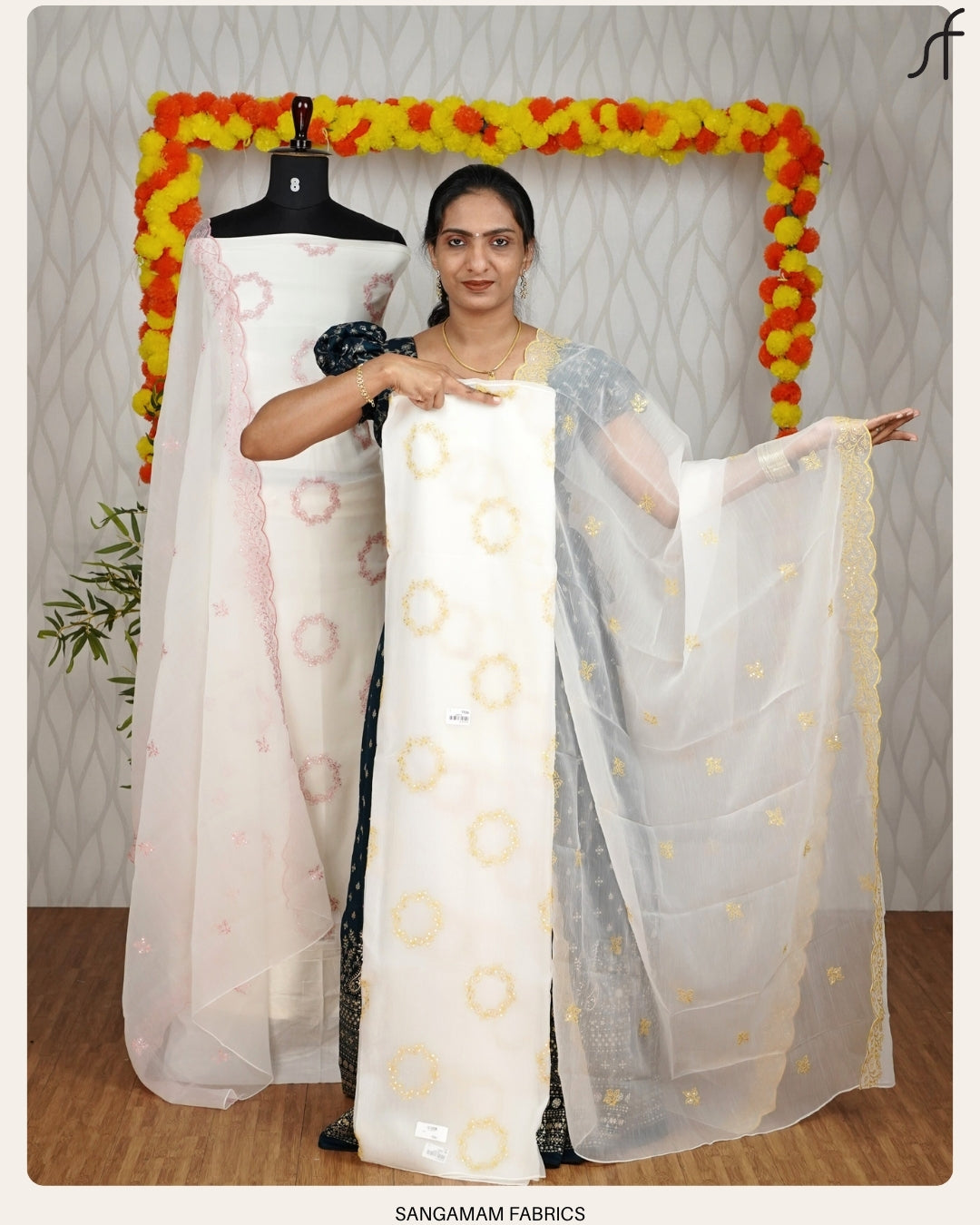 CREPE SILK EMBROIDERY SALWAR SUIT