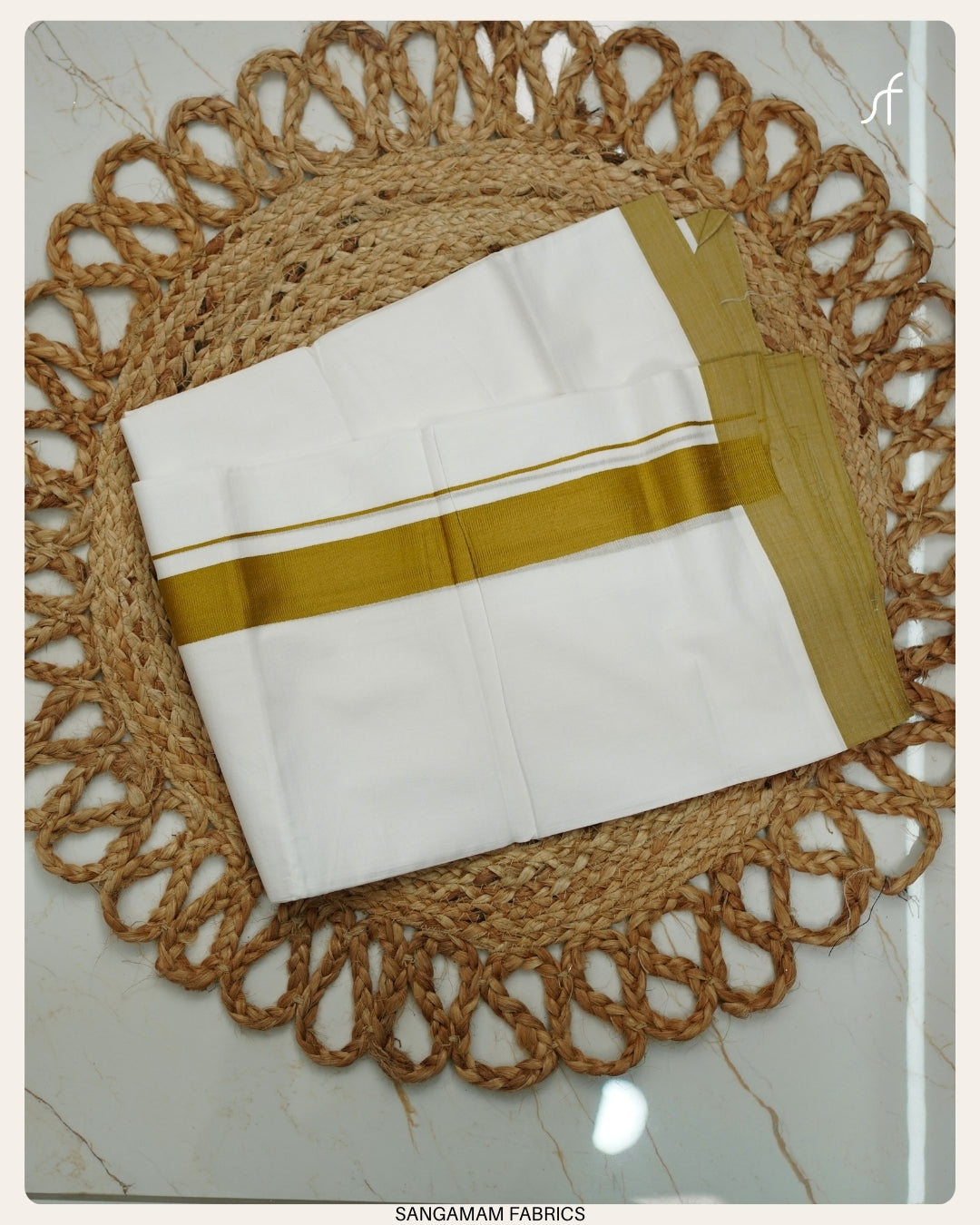 COTTON WHITE DOUBLE MUNDU