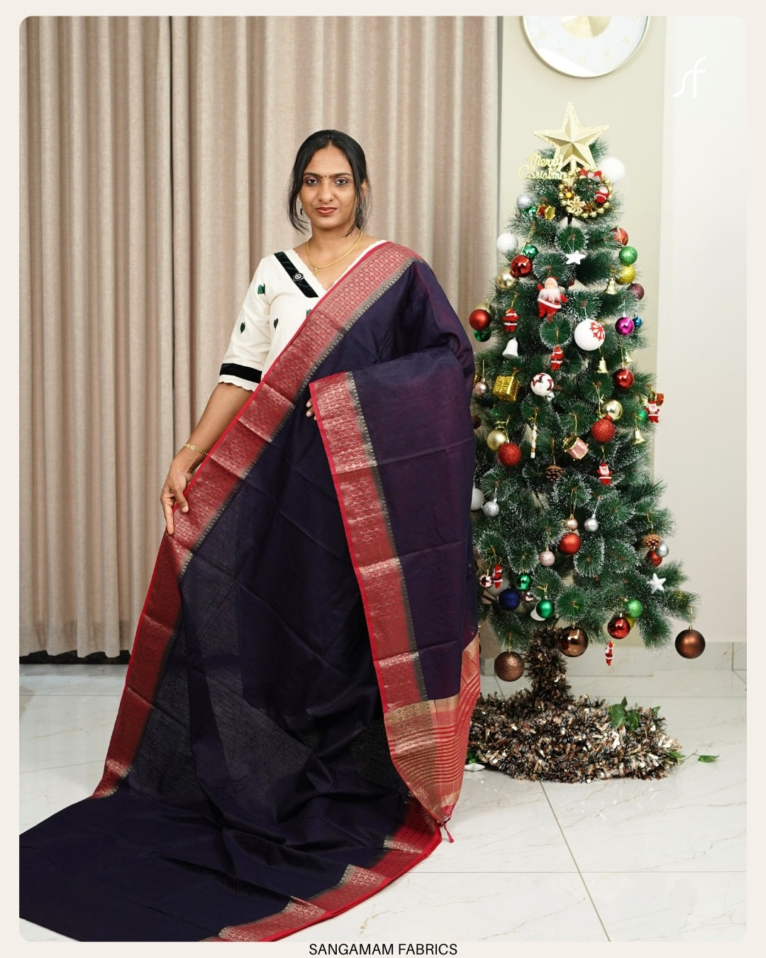 BANARASI SEMI JUTE SAREE