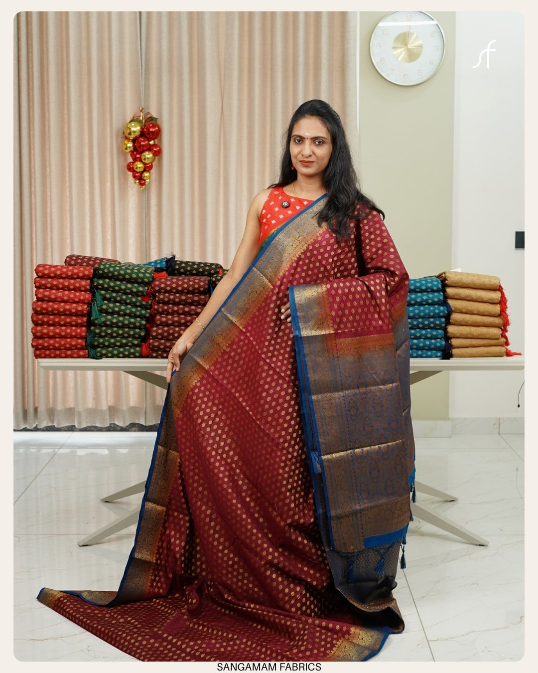 SEMI GEORGETTE BANARASI SAREE