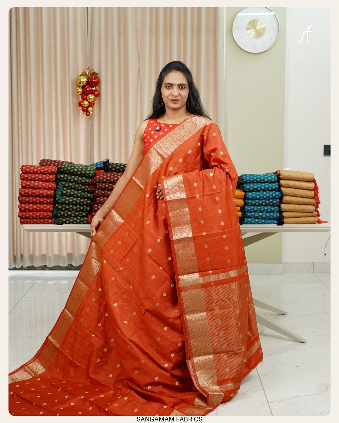 SEMI SOFT SILK BANARASI SAREE