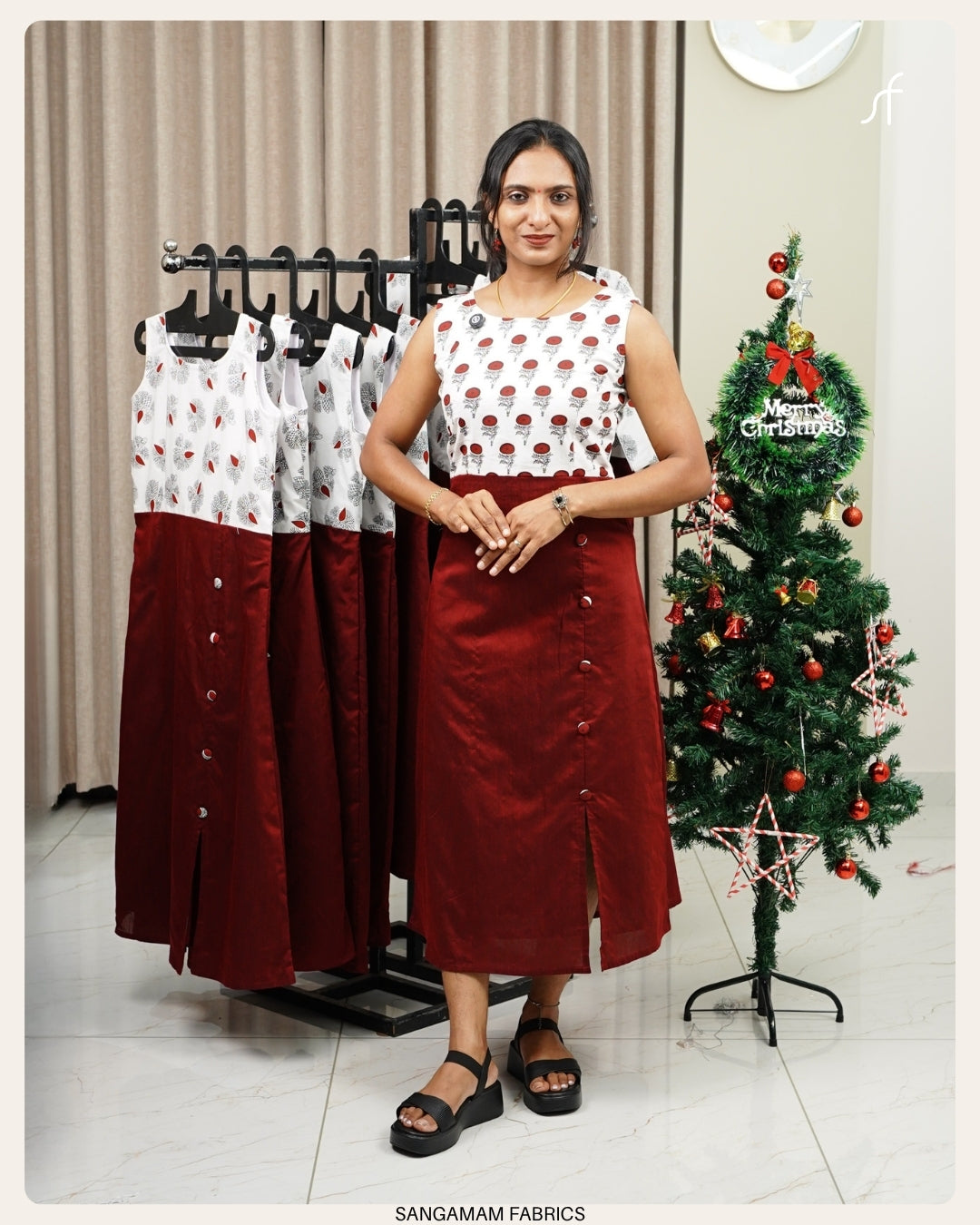 CHRISTMAS SPECIAL A-LINE DRESS