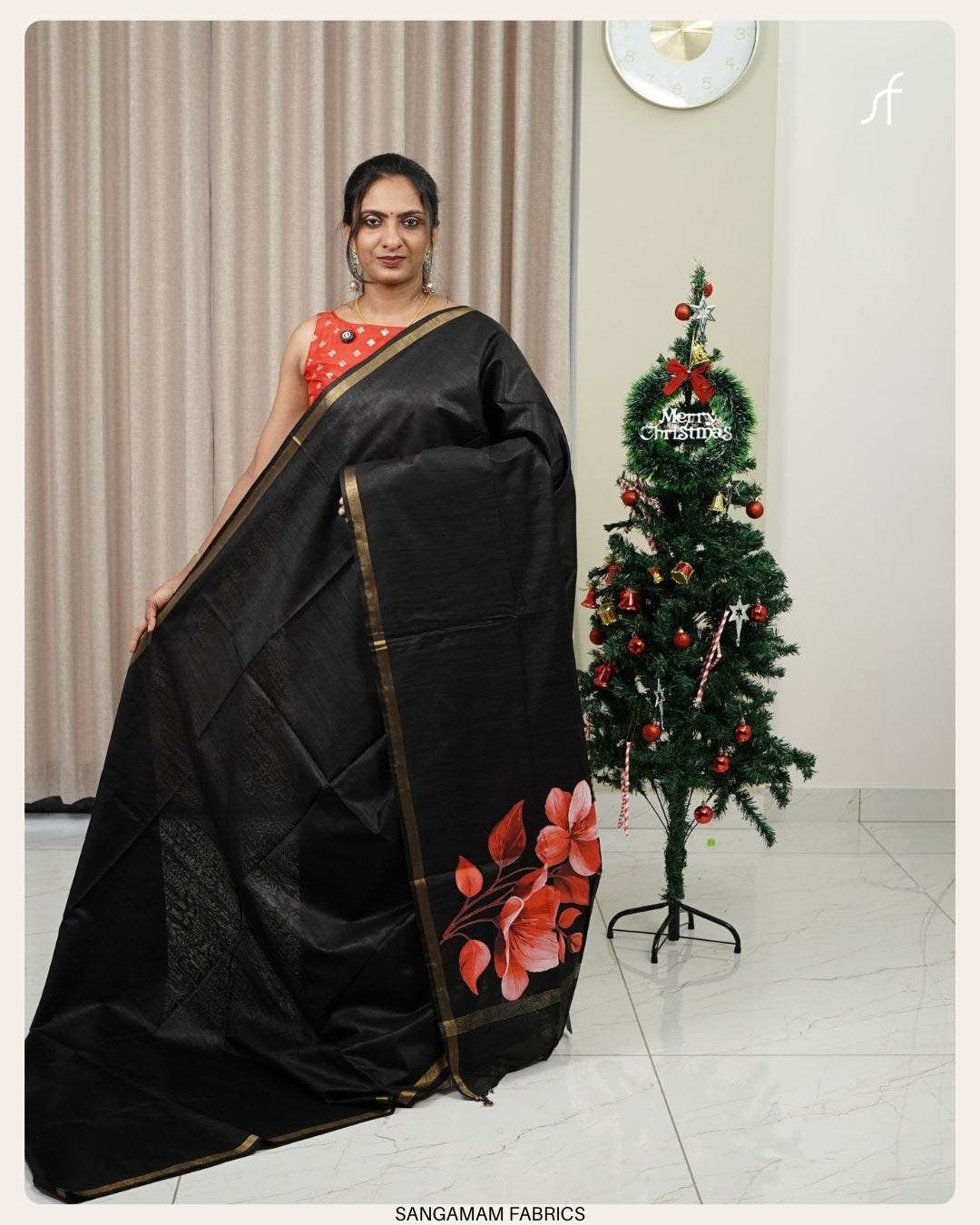 SEMI TUSSAR SILK SAREE