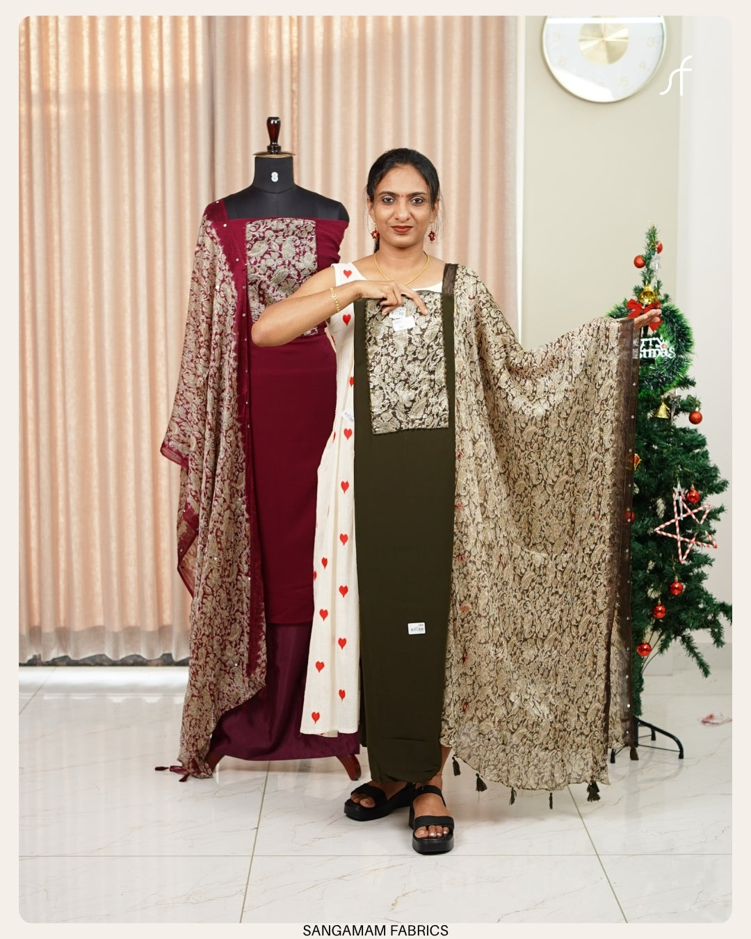 GEORGETTE UNSTITCHED SALWAR SUIT