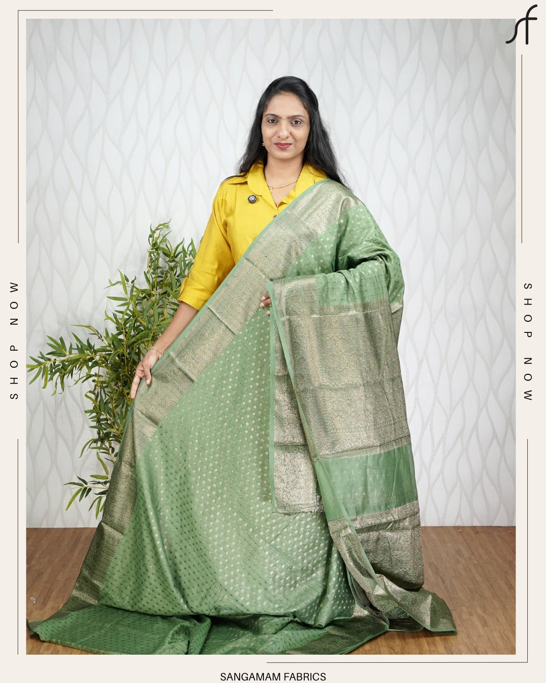 CHANDERI SILK BANARASI SAREE