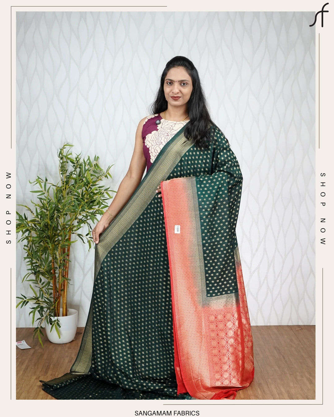 BUDGET BUY SEMI BANARASI SAREE