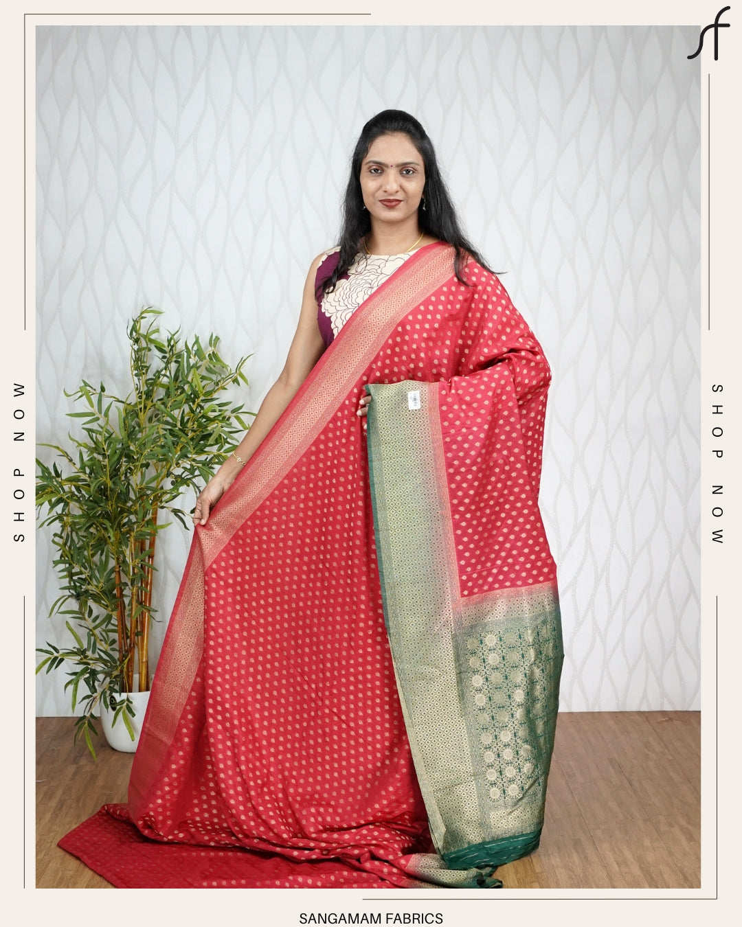 BUDGET BUY SEMI BANARASI SAREE