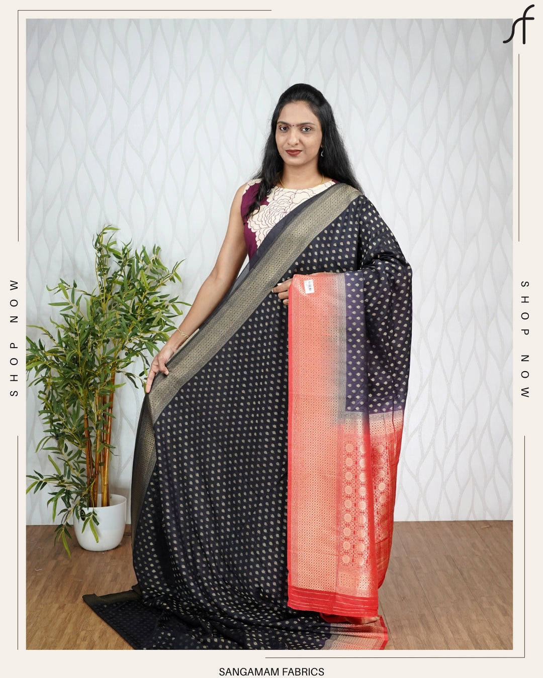 BUDGET BUY SEMI BANARASI SAREE