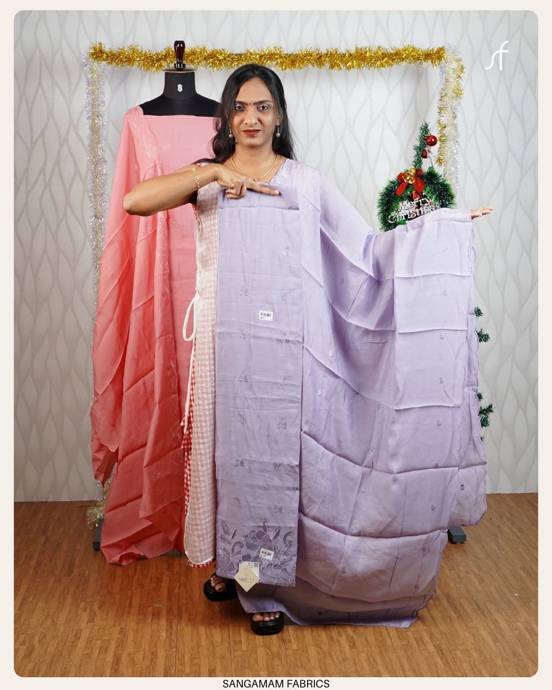 MALAI CHANDERI SALWAR SUIT