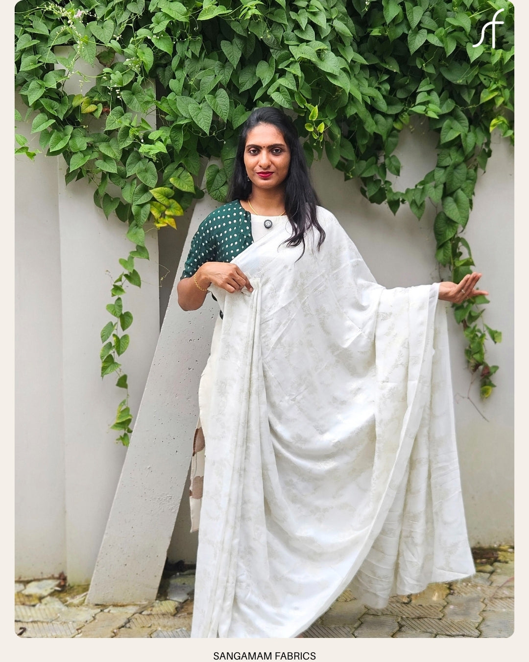 VICHITRA SILK BANARASI MOTIF SAREE