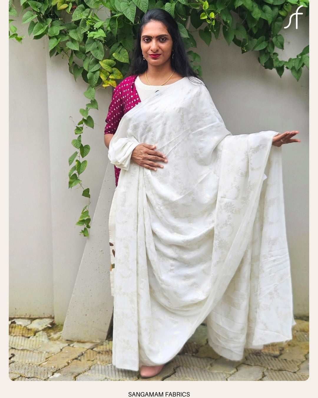 VICHITRA SILK BANARASI MOTIF SAREE