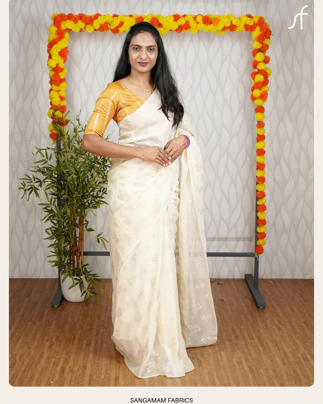 FLORAL DESIGNER SAREE