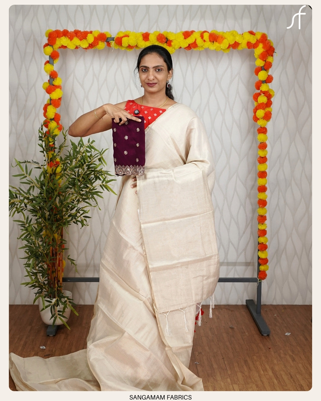 TISSUE SAREE