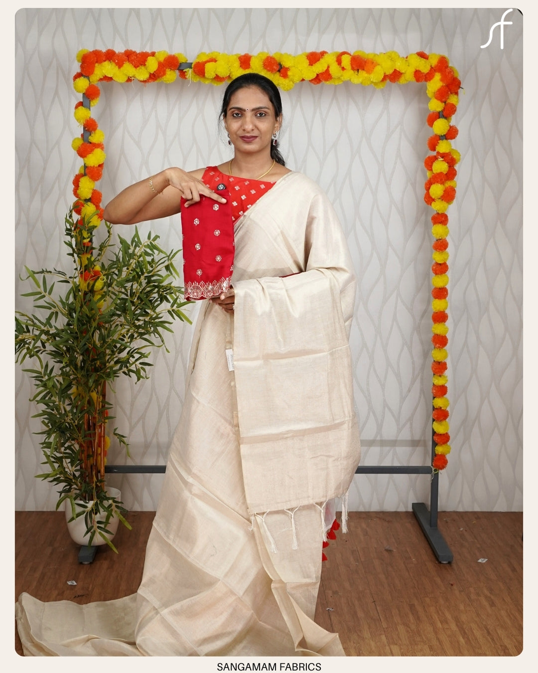 TISSUE SAREE