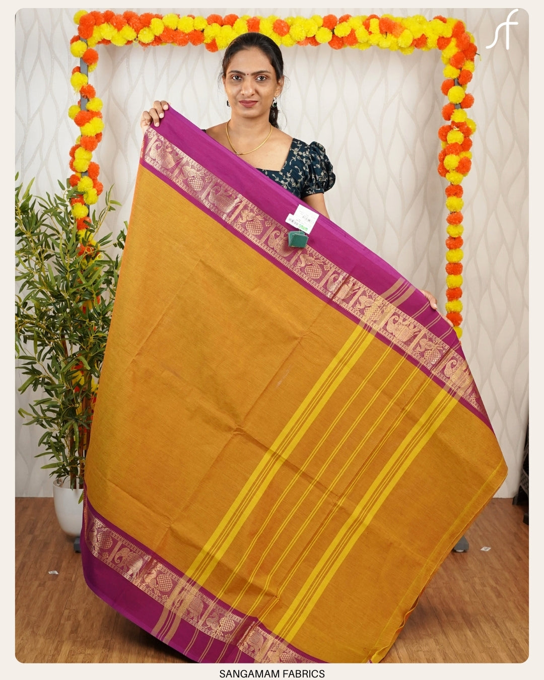 TRADITIONAL KANCHI COTTON SAREE