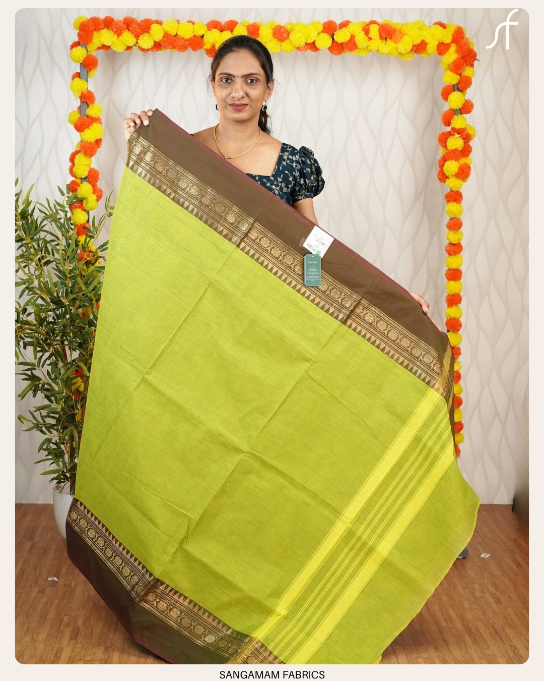 TRADITIONAL KANCHI COTTON SAREE