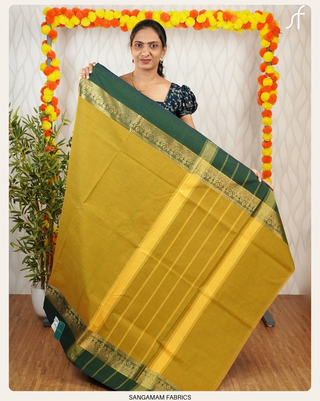 TRADITIONAL KANCHI COTTON SAREE