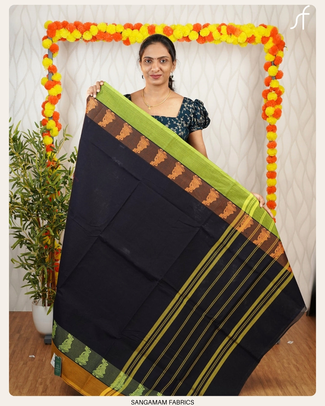 TRADITIONAL KANCHI COTTON SAREE