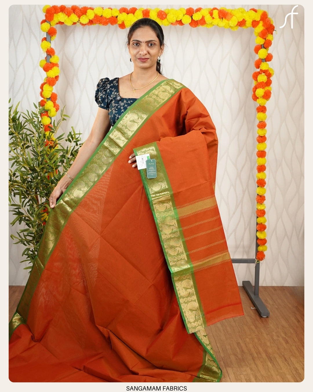 TRADITIONAL KANCHI COTTON SAREE