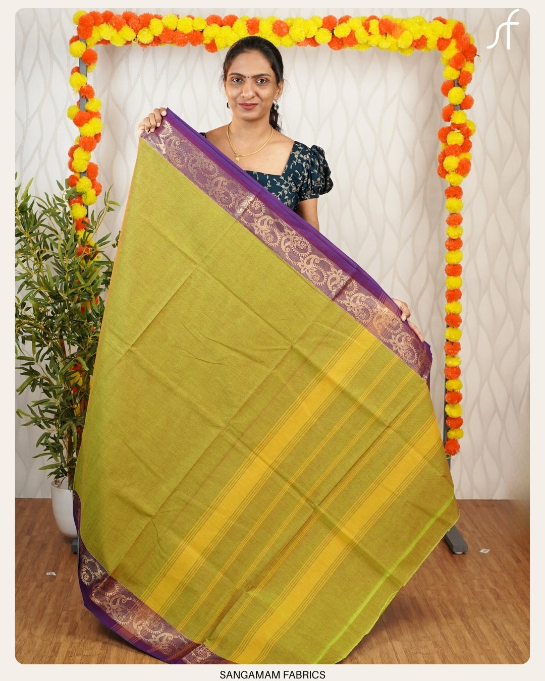 TRADITIONAL KANCHI COTTON SAREE