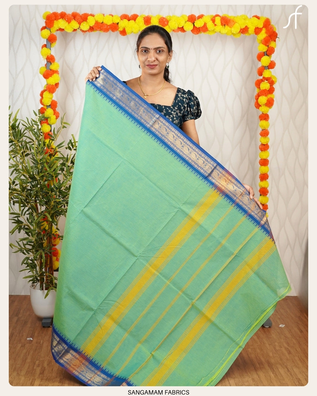 TRADITIONAL KANCHI COTTON SAREE