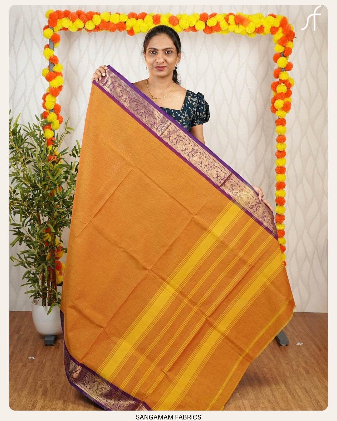 TRADITIONAL KANCHI COTTON SAREE
