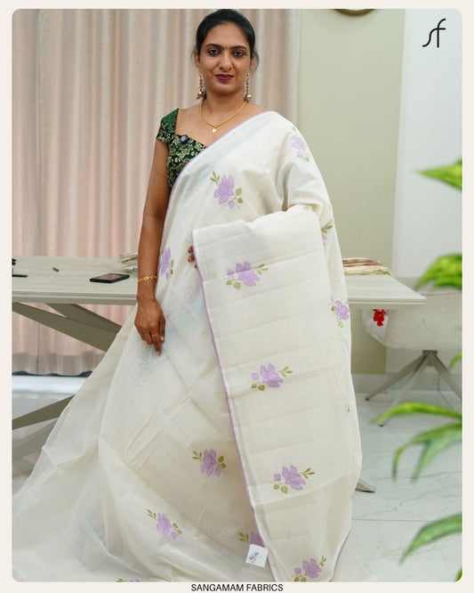 CHANDERI SILK SAREE