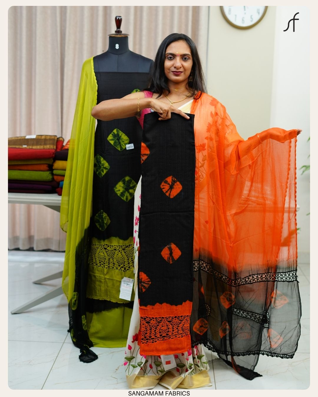 CROCHET DETAILED SALWAR SUIT