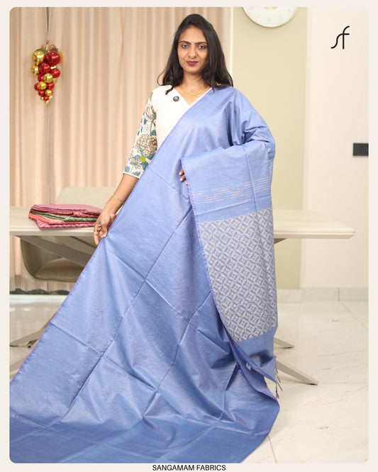SEMI TUSSAR SILK SAREE