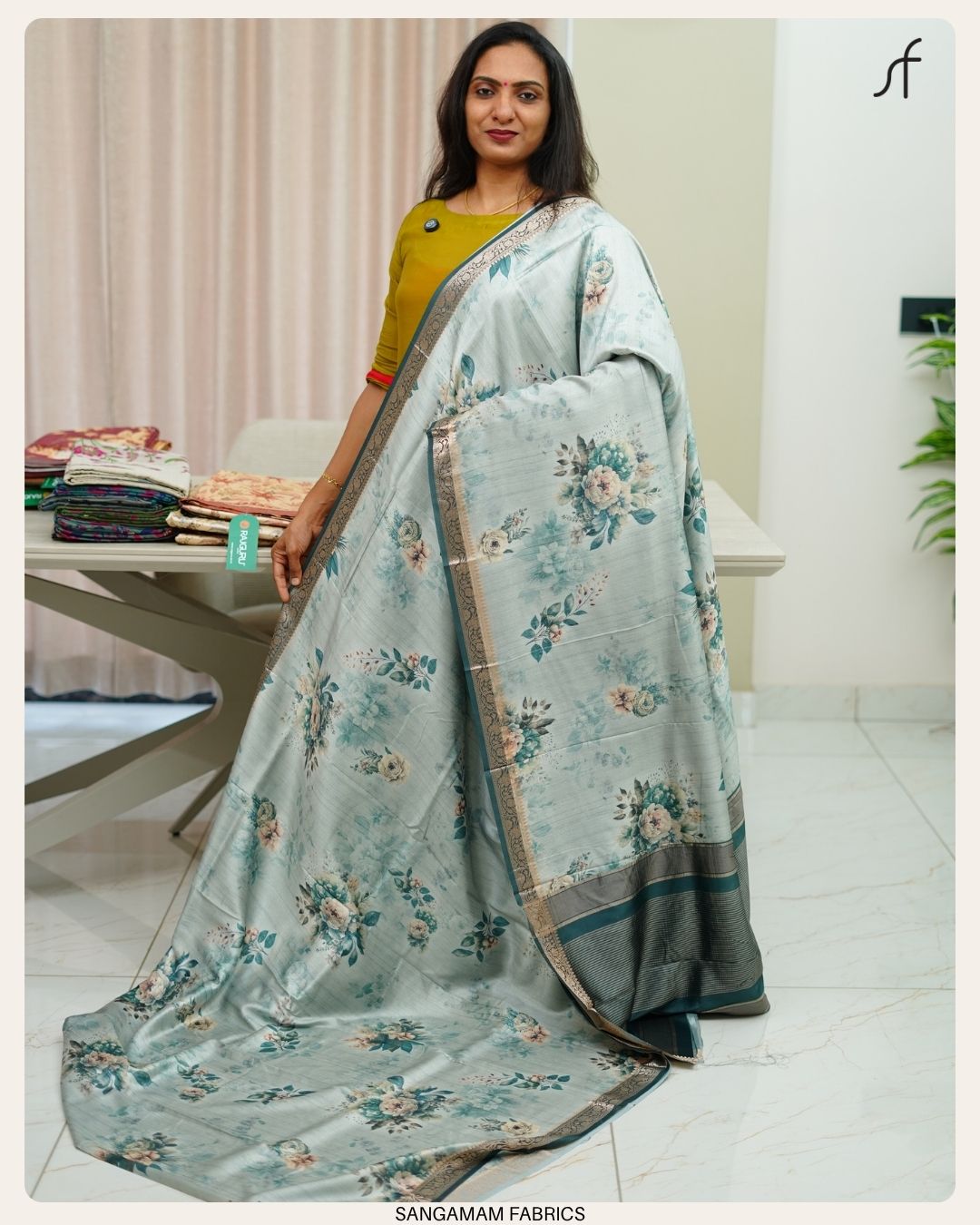 SEMI TUSSAR SILK SAREE