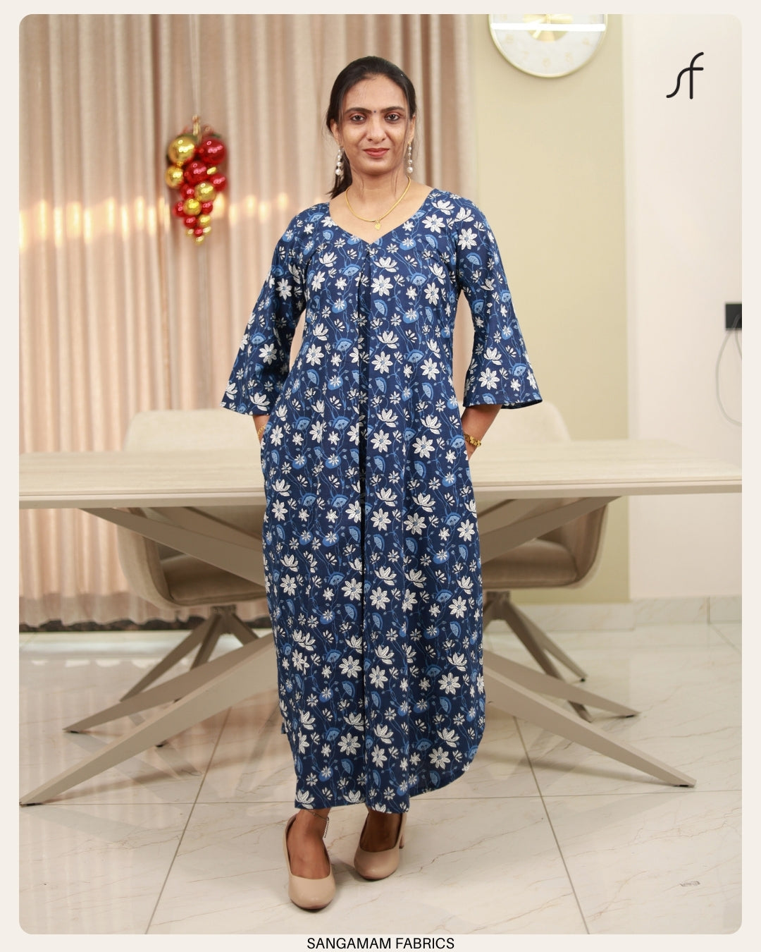 COTTON LOOSE FIT A-LINE DRESSES