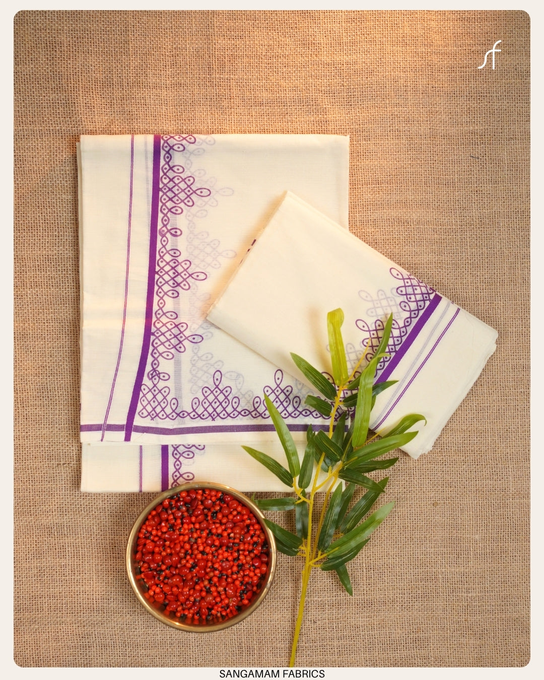 TRADITIONAL KOLAM DESIGN SET MUNDU