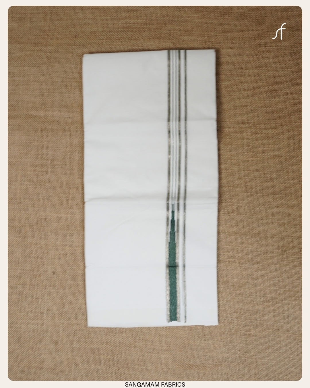 CHUTTI KARA COTTON DOUBLE MUNDU