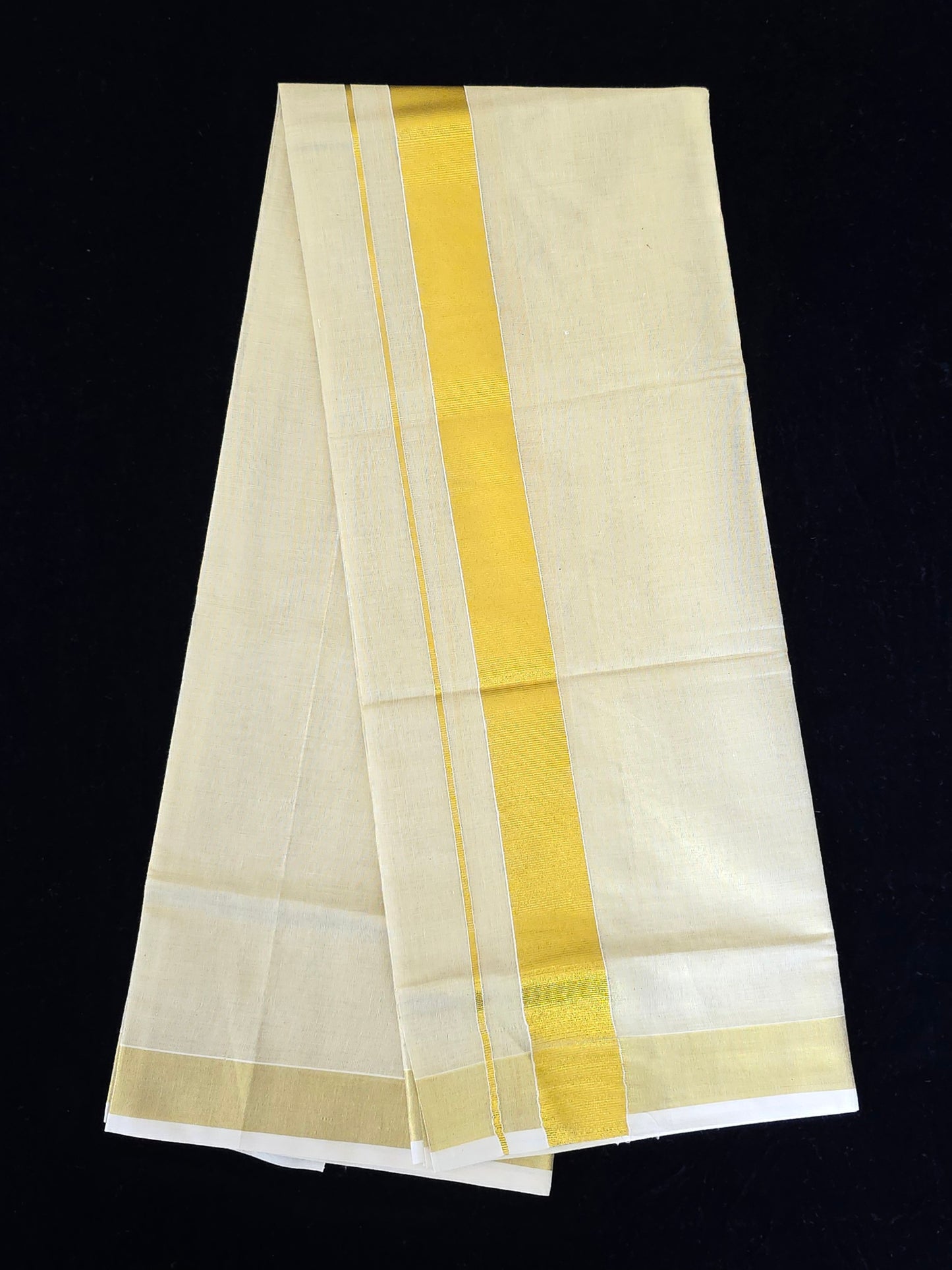 DOUBLE MUNDU GOLD TISSUE