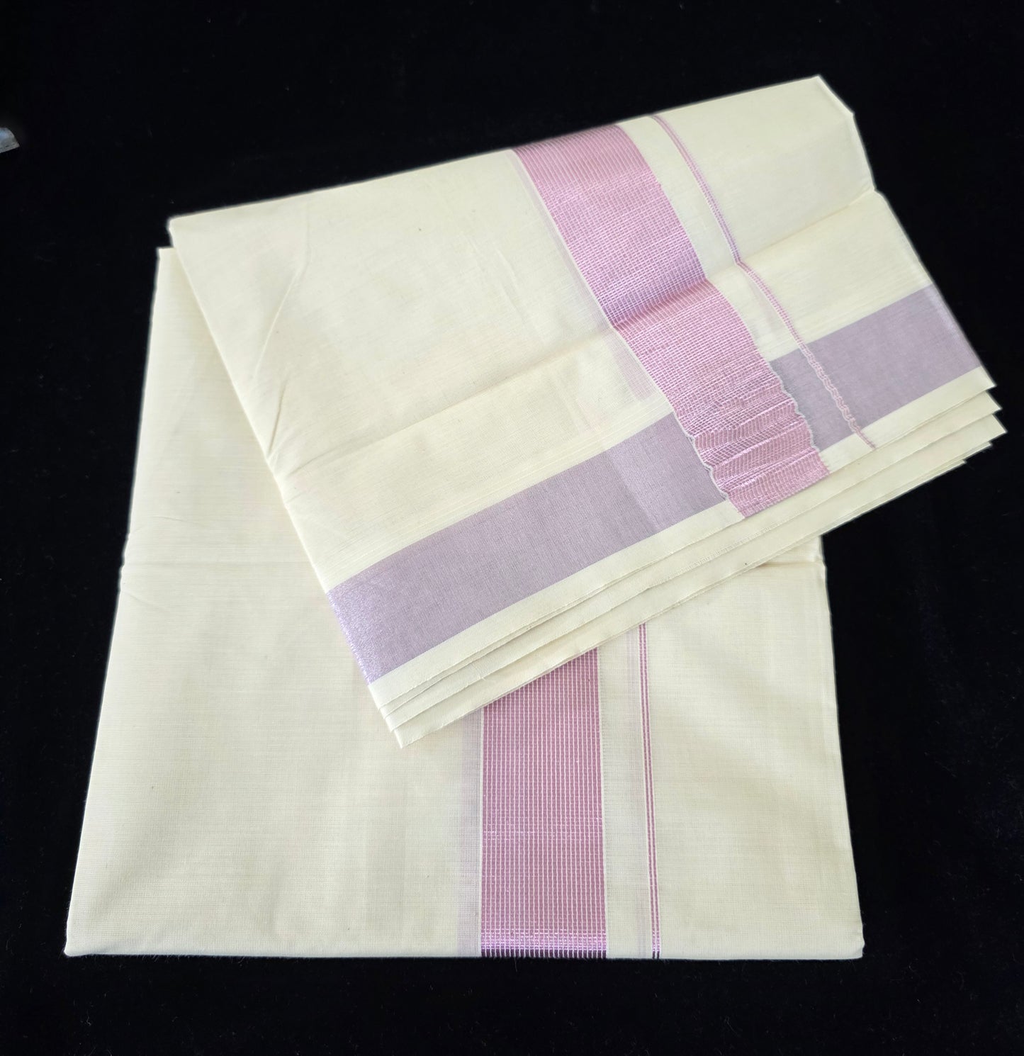 1.5" ROSE GOLD JARI COTTON DOUBLE MUNDU
