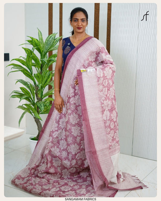 SEMI JUTE SAREE