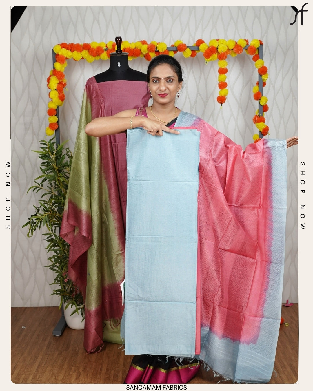 SEMI TUSSAR SILK SALWAR SUIT