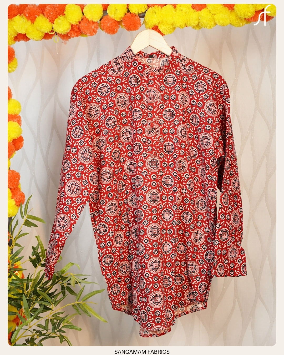 AJRAKH COTTON KURTA