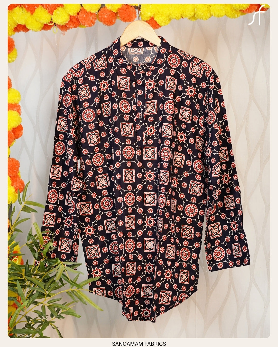 AJRAKH COTTON KURTA